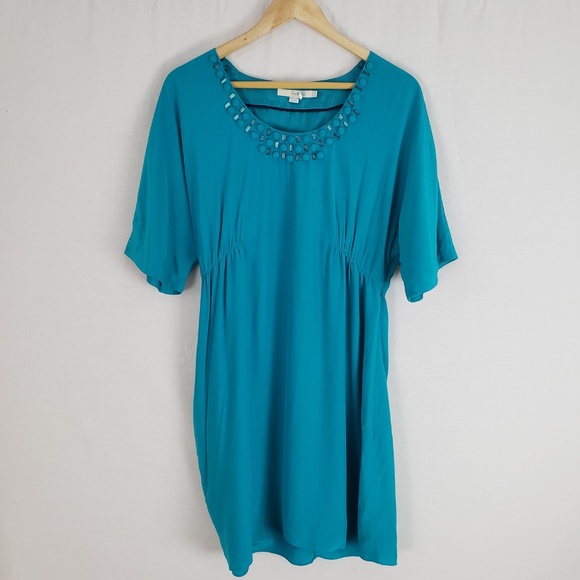 BODEN Women's Decadent Tunic Dress Ultramarine 10r - Picture 3 of 7